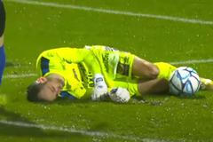 fotbal, II. francouzská liga, Chambly - Caen, Xavier Pinoteau