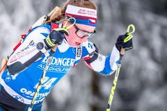 biatlon, Světový pohár 2020/2021, Oberhof, sprint, Jessica Jislová
