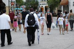 disney world, florida, koronavirus, červenec 2020