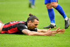 Sampdoria - AC Milán, Zlatan Ibrahimovič