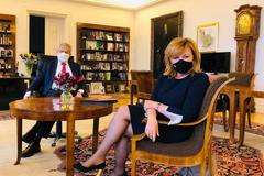 Alena Schillerová Miloš Zeman