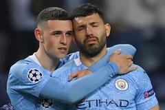 Manchester City - Chelsea, finále Ligy mistrů 2021 (Foden, Agüero)