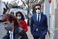 Personal physician of late Argentine soccer great Diego Maradona, Dr. Leopoldo Luque, arrives to a prosecutor's office in San Isidro, in Buenos Aires