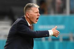 Jaroslav Šilhavý na osmifinále Nizozemsko - Česko na ME 2020