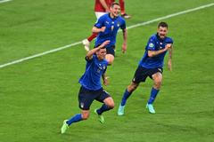 Itálie - Rakousko, osmifinále Euro 2021 (Matteo Pessina)