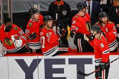 NHL: Carolina Hurricanes at Chicago Blackhawks