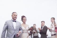 Andrej Averjanov na svatbě své dcery