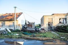 tornádo, jižní Morava, Lužice