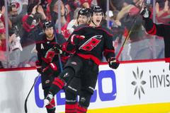 NHL: Stanley Cup Playoffs-Nashville Predators at Carolina Hurricanes