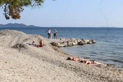 Ilustrační fotografie z Chorvatska na téma léto, vedro, horko, koupání, cestování