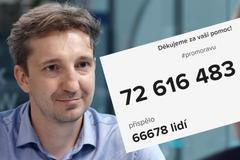 Vlna pomoci po tornádu: V jednu chvíli chodilo půl milionu za pět minut, říká Mihalco