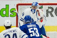 NHL: Toronto Maple Leafs at Vancouver Canucks