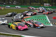 Závod Lamborghini Super Trofeo v Monze 2021
