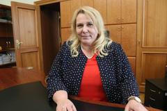 Ministryně pro místní rozvoj Klára Dostálová (ANO) v rozhovoru pro Aktuálně.cz 20. května 2021