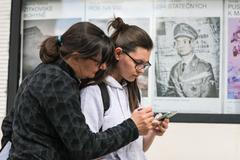 QR Hra Operace Anthropoid, Reinhard Heydrich, murál, graffiti, nástěnná malba, Divado pod Palmovkou