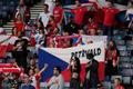 Čeští fanoušci na zápase Chorvatsko - Česko na ME 2020