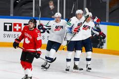 USA - Kanada, MS v hokeji 2021