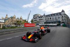 Max Verstappen v Red Bullu ve Velké ceně Monaka F1 2021