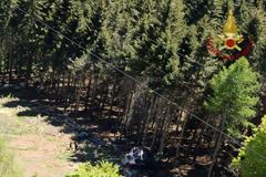 Při nehodě v italských Alpách zemřelo 9 lidí