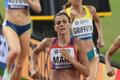 Kristina Mäki po rozběhu na 1500 m na MS 2019