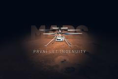 Vrtulník Ingenuity poprvé vyzkouší let na jiné planetě