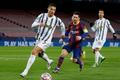 fotbal, Liga mistrů 2020/2021, FC Barcelona v Juventus, Cristiano Ronaldo a Lionel Messi