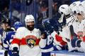 hokej, NHL 2021, Stanley Cup Play off, Florida Panthers at Tampa Bay Lightning, Radko Gudas, radost