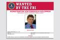 Za informace vedoucí k zatčení Kilimnika vypsala FBI odměnu čtvrt milionu dolarů.