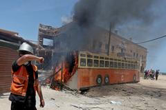 izrael, pásmo gazy, gaza, palestina, bombardování, květen 2021