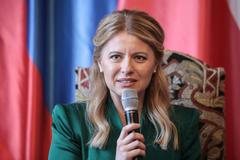 První návštěva - Zuzana Čaputová a Miloš Zeman