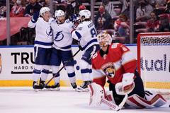 NHL: Stanley Cup Playoffs-Tampa Bay Lightning at Florida Panthers