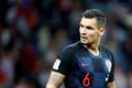 Dejan Lovren v semifinále MS 2018 Chorvatsko - Anglie