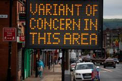 Bolton, očkování, covid, koronavirus, mutace, británie, indie