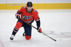 Jakub Vrána v dresu Washingtonu nhl hokej