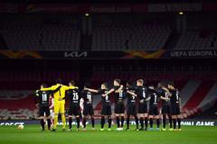 Slávisté před čtvrtfinále EL Arsenal - Slavia