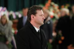 Kubera pietní rozloučení Radek Vondráček.