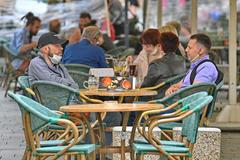 restaurace, zahrádka,