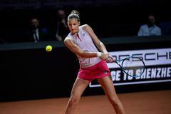 Karolína Plíšková na turnaji Porsche Tennis Grand Prix ve Stuttgartu (2021)