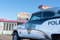 Hamburger, policie, ilustrační foto