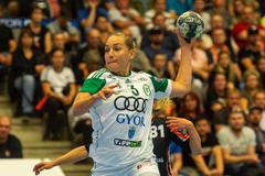 Česká házenkářka Jana Knedlíková v dresu maďarského Györu