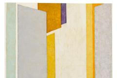 František Kupka: Diagonální plány, cca 1924, olej na plátně, 80x72,5 cm.