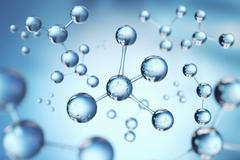 Atom, molekula, ilustrační foto.