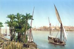 Egypt 1898 - 1905 na fotkách. Z kolekce fotochromových tisků Library of Congress