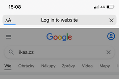 IKEA-webové stránky