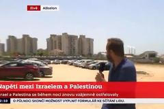 Protiraketový systém Iron Dome v živém vstupu ČT24
