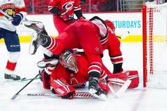 NHL: Florida Panthers at Carolina Hurricanes