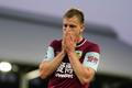Matěj Vydra z Burnley v zápase na hřišti Fulhamu