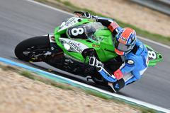 Ondřej Ježek na Kawasaki týmu Bolliger Switzerland v závodě 24 hodin Le Mans Moto