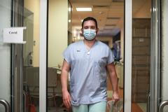 Chirurgický JIP Nemocnice Liberec - Koronavirus, lékaři, sestry, doktoři, pacienti, covid-19