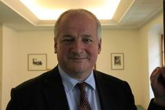 Roman Prymula v rozhovoru pro Aktuálně.cz na Pražském hradu, kde pracoval jako poradce prezidenta Miloše Zemana.